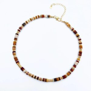 Women’s Vintage Colorful Beaded Necklace