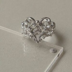 Sweet Hollow-Design Heart Ring For Women
