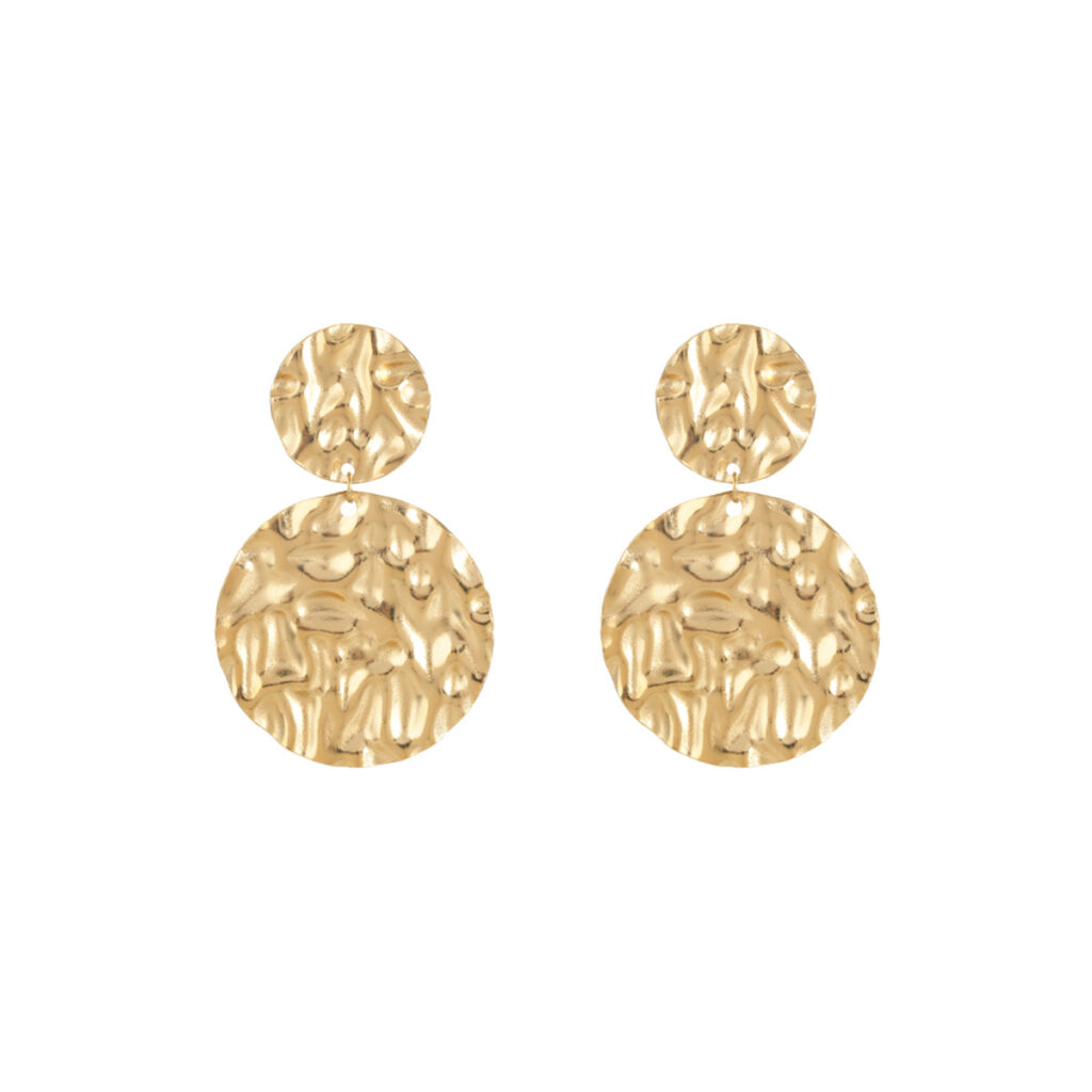 European And American Popular Exaggerated Fashion Stud Earrings, Retro Luxury Design, Simple High-Grade Jewelry For Women