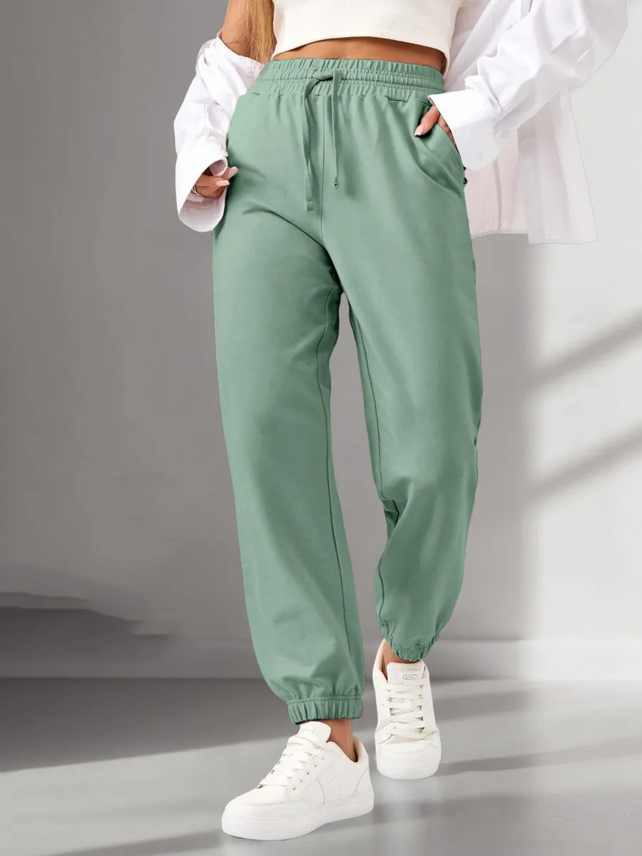 Women's Casual Harem Jogger Sweat Pants - Image 6