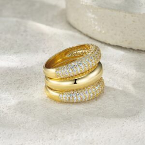 Engraved With Top-quality Moissanite, This Luxurious And Fashionable Minimalist Jewelry Set Features Silver Pieces Electroplated With Gold.