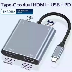 Computer Projector Monitor Screen-mirroring Converter Docking Station