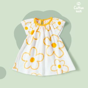 Summer Thin Fashionable Dress For Baby Girls