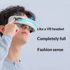 Smart Massage Device Acupoint Music Heat Therapy Fatigue-Relief Eye Mask