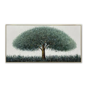 Handmade Oil Painting Canvas Wall Art Decoration Abstract Landscape Money Tree For Home Decor Rolled Frameless Unstretched Painting