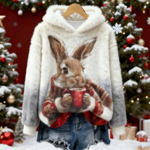 Flannel Christmas Style Long-sleeved Pullover Shirt