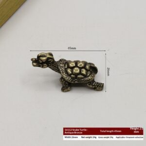 Qing Dynasty Solid Bronze Animal Figurine