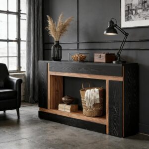 Contemporary Style Console Table,Rectangular Hallway Table,Sofa Table