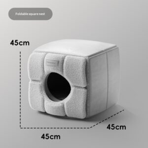 Simple And Practical For Home Use Winter Warm Enclosed Cat Bed