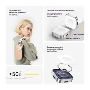 Compatible Watch S10 Charger For Watch 8 With Magnetic Attachment