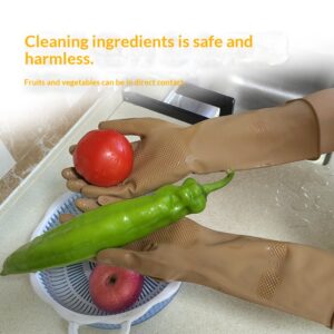 Household Kitchen Dishwashing Rubber Gloves Durable Beef-tendon Latex