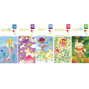 Cross-border Children's Gouache Coloring Book Stickers