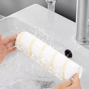 Paint Roller Set Paint Rollers With Extension Pole Tray Paint Brush Roller Sleeves For Painting Wall Ceiling