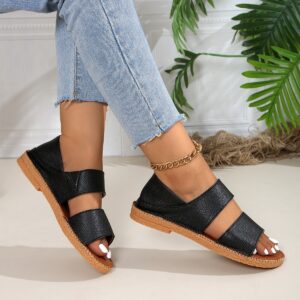 New Fairy-style Flat Soft Soled Sandals