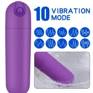 10 Modes Mini Bullet Massager