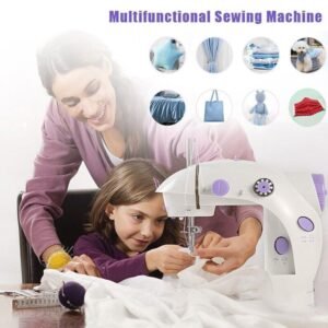 Electric Sewing Machine, Portable Multi-functional Household Desktop Mini Sewing Machine, UK