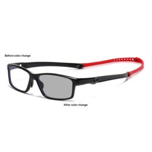 Color-Protecting Temperature-Adjustable Blue-Light-Blocking Reading Glasses