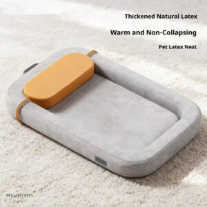 All-season Detachable And Washable Latex Dog Bedcrate