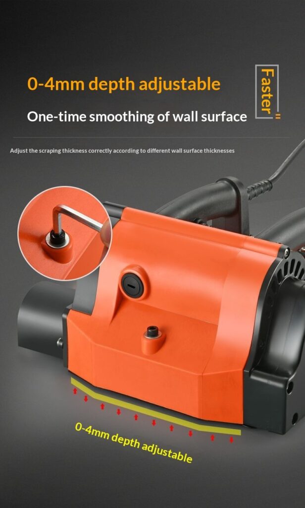 Wall-scraping Machine Electric Wall Scraper Dust-free And Reaches Every Corner