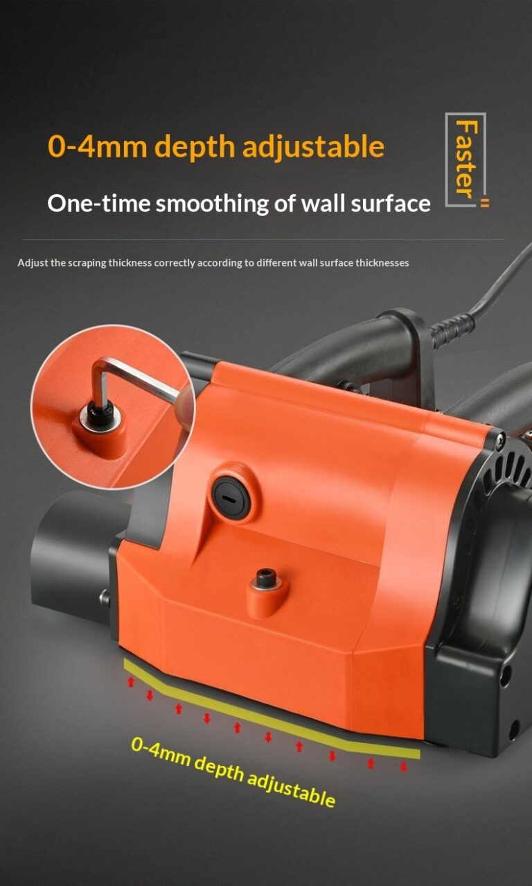 Wall-scraping Machine Electric Wall Scraper Dust-free And Reaches Every Corner