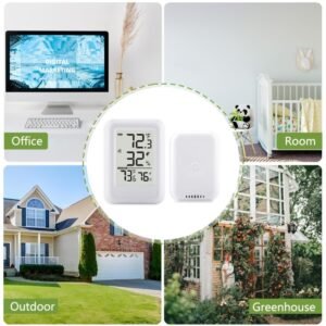 Hygrometer , LCD Screen Temperature Humidity Monitor Meter