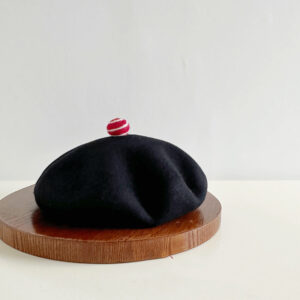 High-Quality Wool Beret Womens Wool Felt Painters Cap