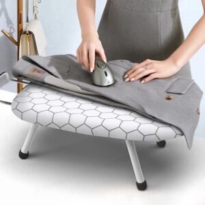 Tabletop Ironing Board 80 X 30cm Foldable Small Lightweight Compact Space Saving