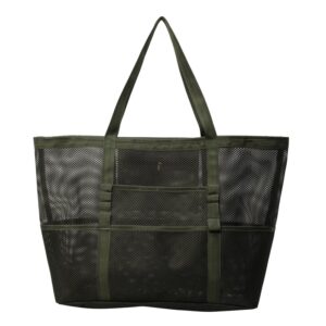 Mesh Beach Bag Large-capacity Beach Tote For Women