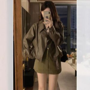 Women's Fashionable Casual Retro Long-Sleeve Jacket