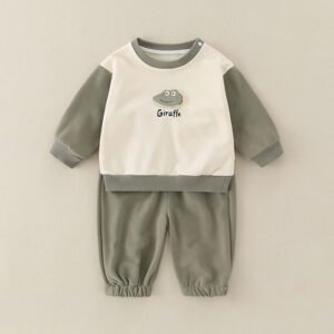 Pure Cotton Romper Set For Boys Cute Childrens Clothing Baby Boy Outfits