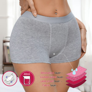 Four-layer Leak-proof Menstrual Panties For Women