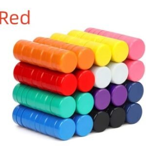 2cm Round Colored Magnetic Pins