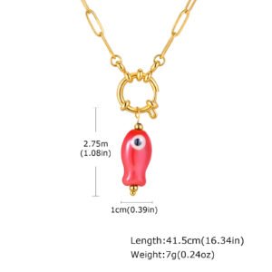 Starfish Pendant Niche Versatile Fashion Earrings Necklace