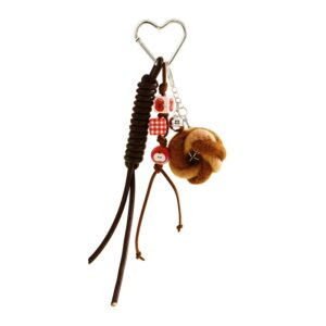 Felt Bread Keychain Cute Bag For Women