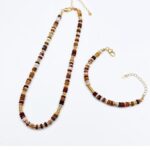 Women's Vintage Colorful Beaded Necklace