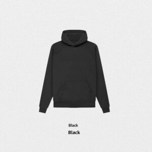 Autumn Winter Fleece-Lined Solid-Color Hoodie