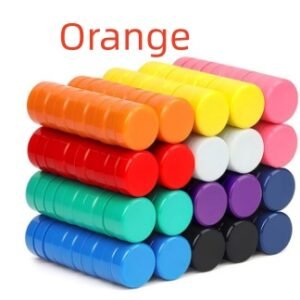 2cm Round Colored Magnetic Pins