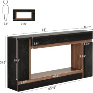 Contemporary Style Console Table,Rectangular Hallway Table,Sofa Table