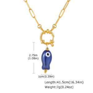 Starfish Pendant Niche Versatile Fashion Earrings Necklace
