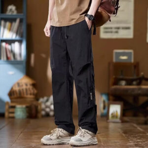 Men's Casual Pants American-style Straight-leg Pants