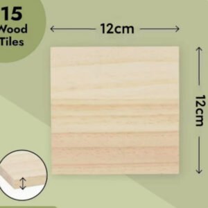 Wooden Mini Art Easel Painting Square Wood Pieces Round Wood