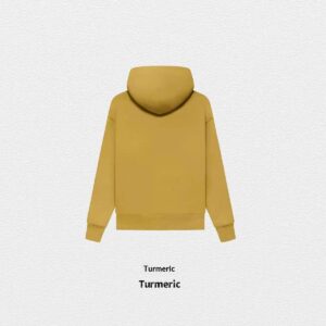 Autumn Winter Fleece-Lined Solid-Color Hoodie