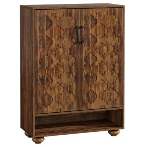 Natural Style Shoe Cabinet,Storage Cabinet