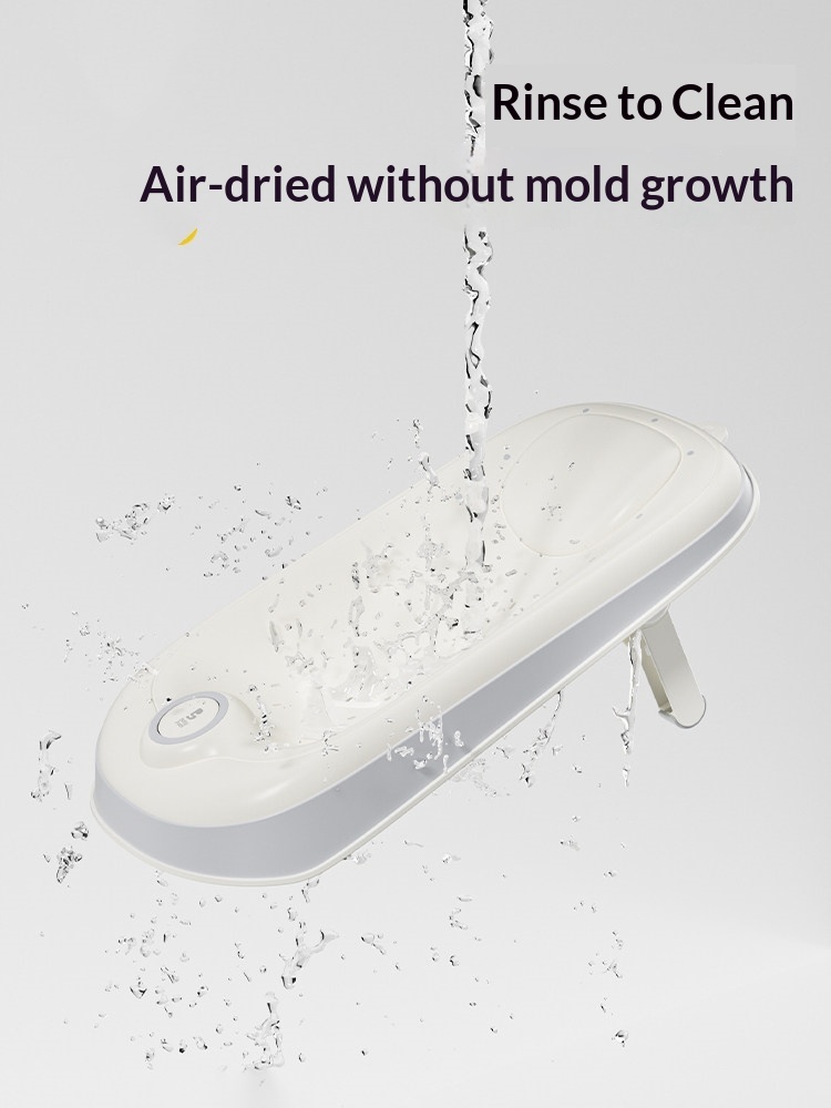 Newborn Baby Bath Support With Adjustable Non-Slip Bath Rack