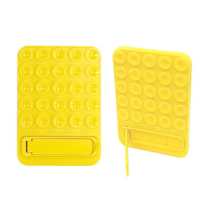 Suction Cup Phone Holder Multi-Functional Glass Computer Self-Adhesive Non-Slip Silicone Desk Stand