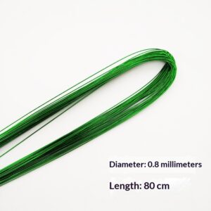 Silk-screen Flower Wire Stocking Colorful Artificial Flowers Handmade Crafting Materials