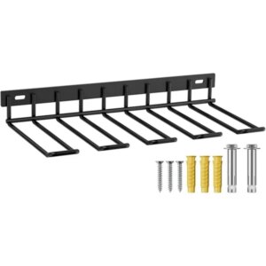 Wall Mounted Tool Holder Rack, Garage Organizer For Electric Drills, Storage Shelf