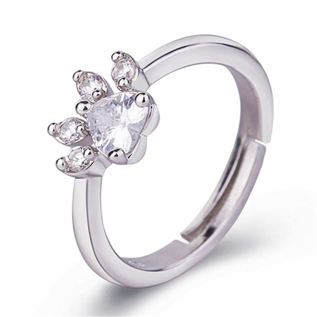 European And American Style Ring Rose Gold