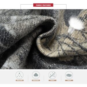 Washed Branch Camouflage Five-point Pants
