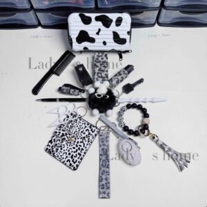2026 New Stylish Mini Suitcase Self-Defense Keychain Set